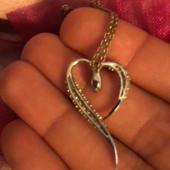 💗💗 Sterling silver heart necklace - Picture 4 of 4